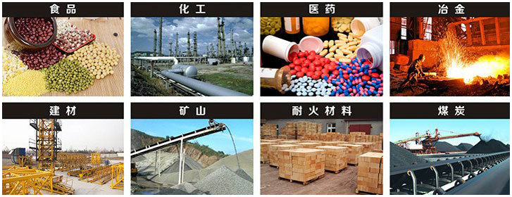 1016直線振動(dòng)篩適用行業(yè)：食品，化工，醫(yī)藥，冶金，建材，礦山，耐火材料，煤炭。